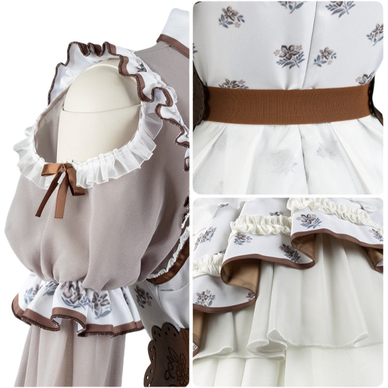 Bang Dream! MyGO! Longqi Shuangshi Soyo 2D Cos Anime Game Lolita Costume - Halloweez