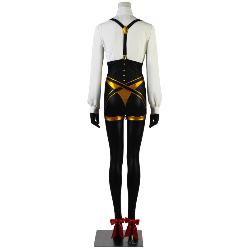 Impresionante conjunto de disfraz de Violetta para cosplay | Serie Halloweez | Perfecto para Halloween y eventos