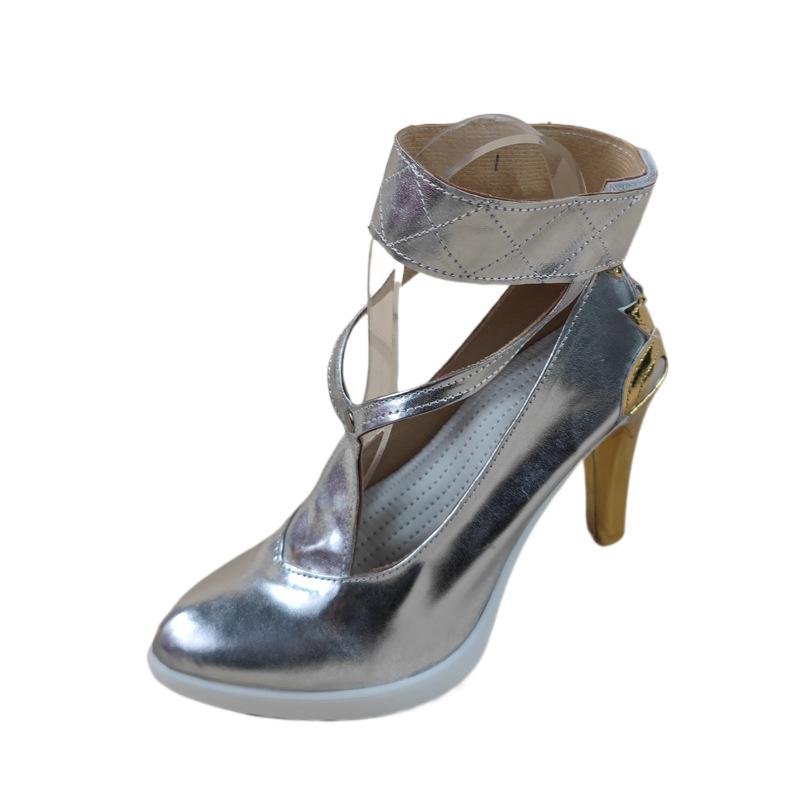 2054 Wuthering Waves Jinxi Cosplay Shoes and Dress Set for Anime Conventions - Halloweez