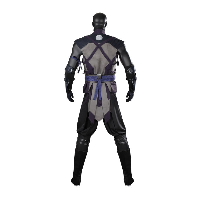 Halloweez Mortal Kombat Smoke Cosplay Costume with Mask - Full Set for Halloween & Parties