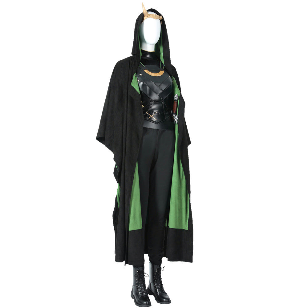 Halloweez: Loki Sylvie Cosplay Costume for Women - Dive into the Honkai Universe