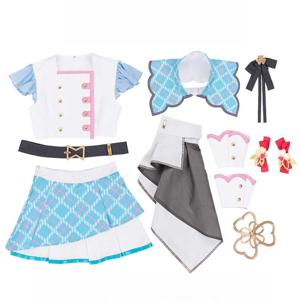 Project Sekai Moremore Jump Momoi Airi Cosplay Costume Anime Dress Set - Halloweez