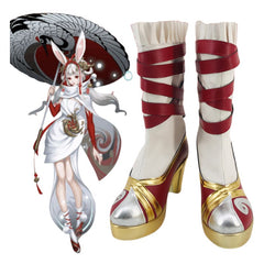Honor of Kings Gongsun Li Snow Blessing Cosplay Shoes for Anime Conventions and Performances - Halloweez