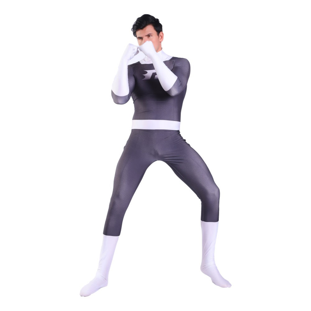 Danny Phantom 3D Printed Adult Children Anime Costume for Stage Performance - Halloweez