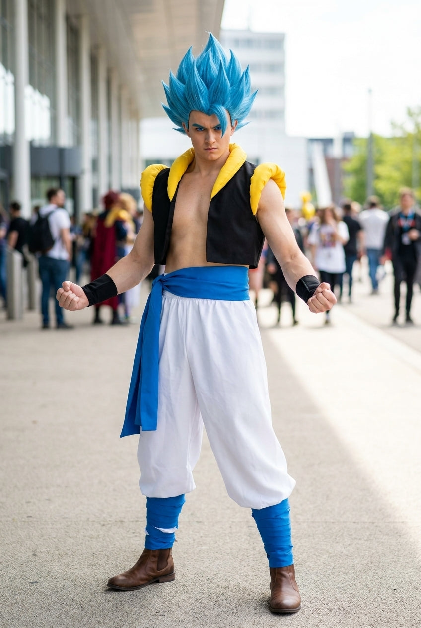 Dragon Ball Heroes Gotenks Cosplay Costume - Halloweez