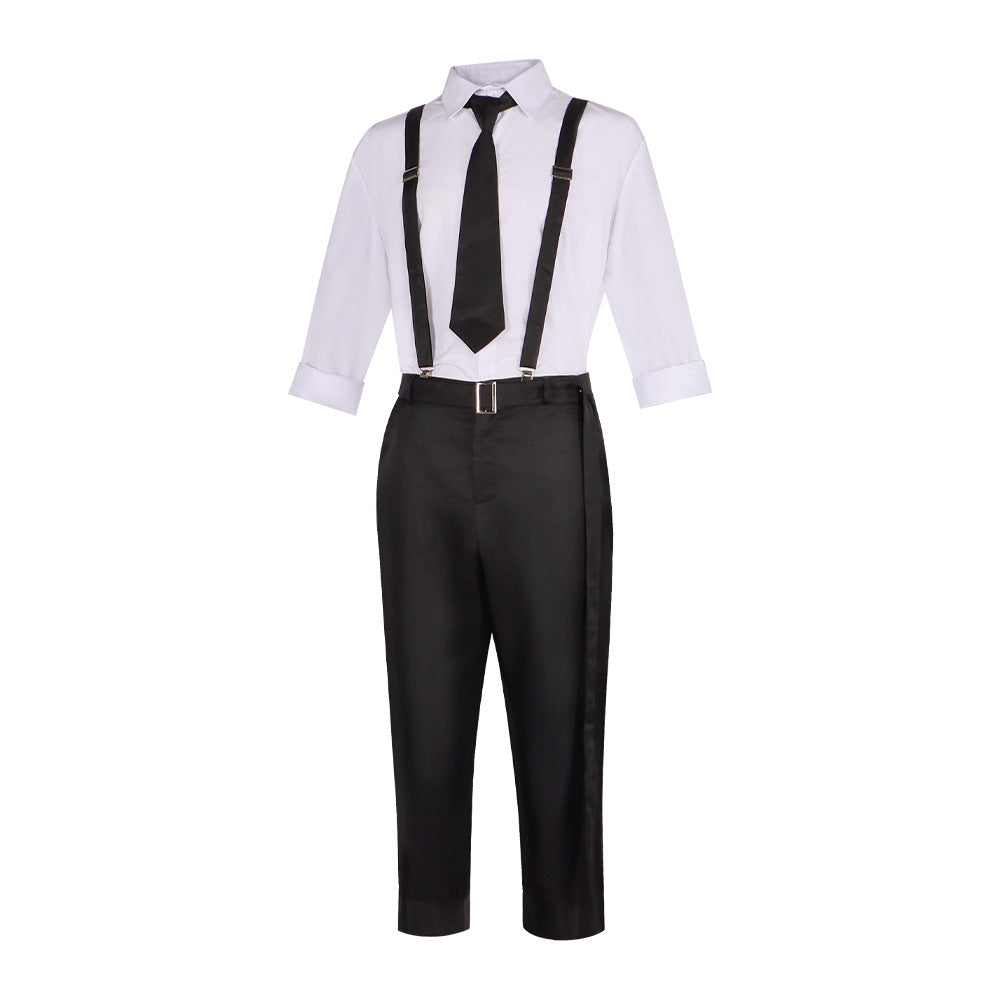Bungo Stray Dogs Armed Detective Agency Nakajima Atsushi Cosplay Costume for Halloween and Role-Playing - Halloweez