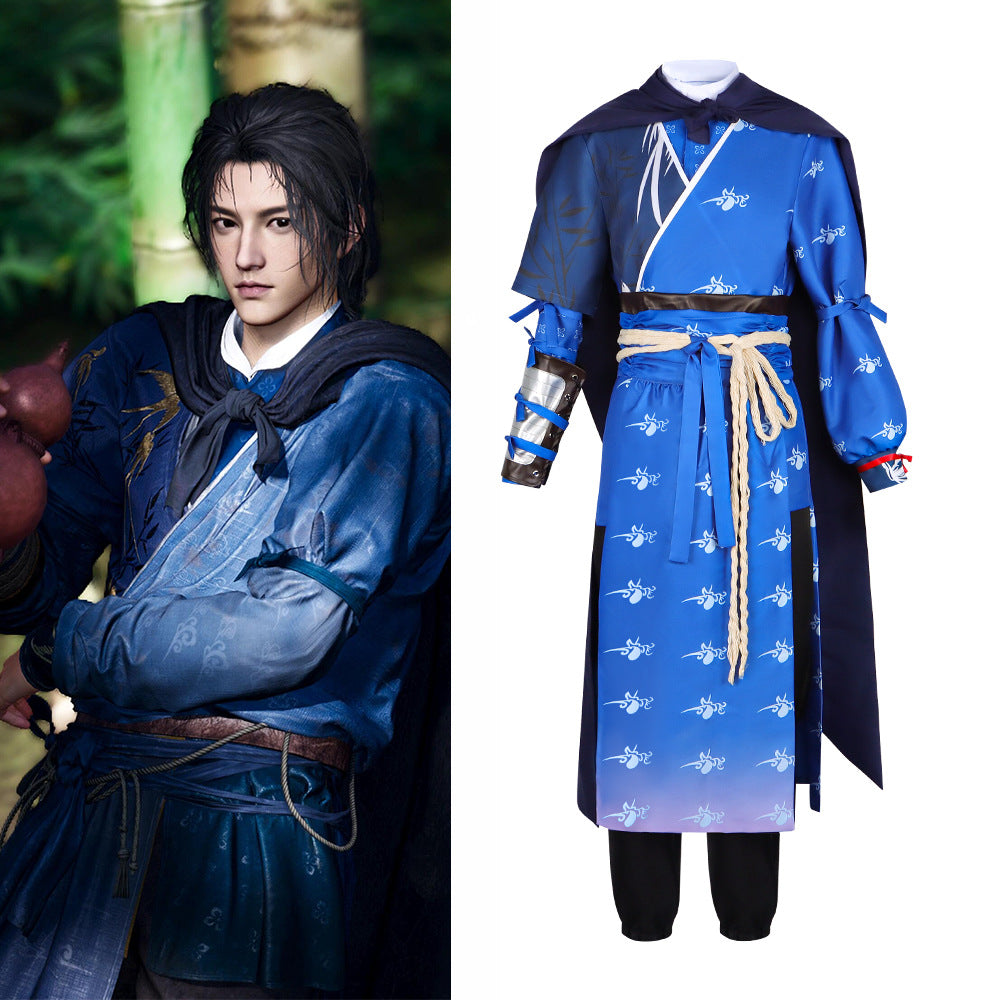 Yan Yun Sixteen Tones Jiang Yan Cosplay Costume - Ancient Style Hanfu Game Character Outfit for Comic Con & Cosplay Events