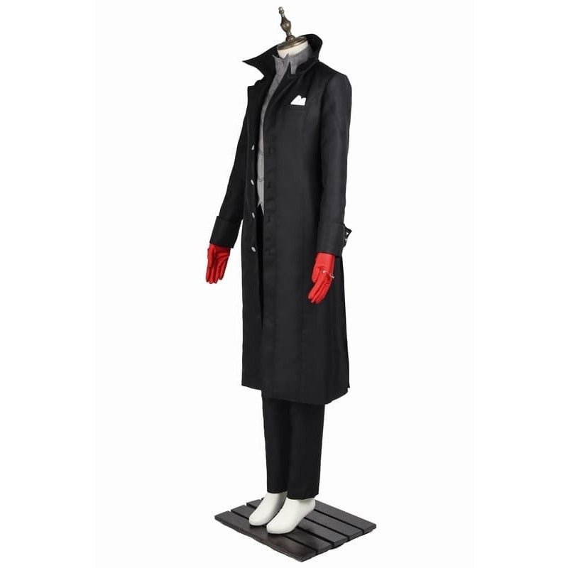 Dancing Star Night Akira Kurusu Joker Cosplay Costume | Anime Protagonist Outfit - Coscosmos