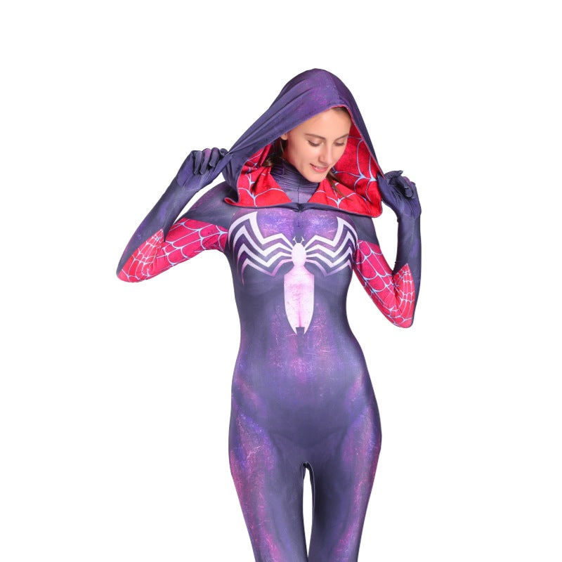Spider-Gwen Cosplay Costume for Kids and Adults - Halloween Performance Suit - Halloweez