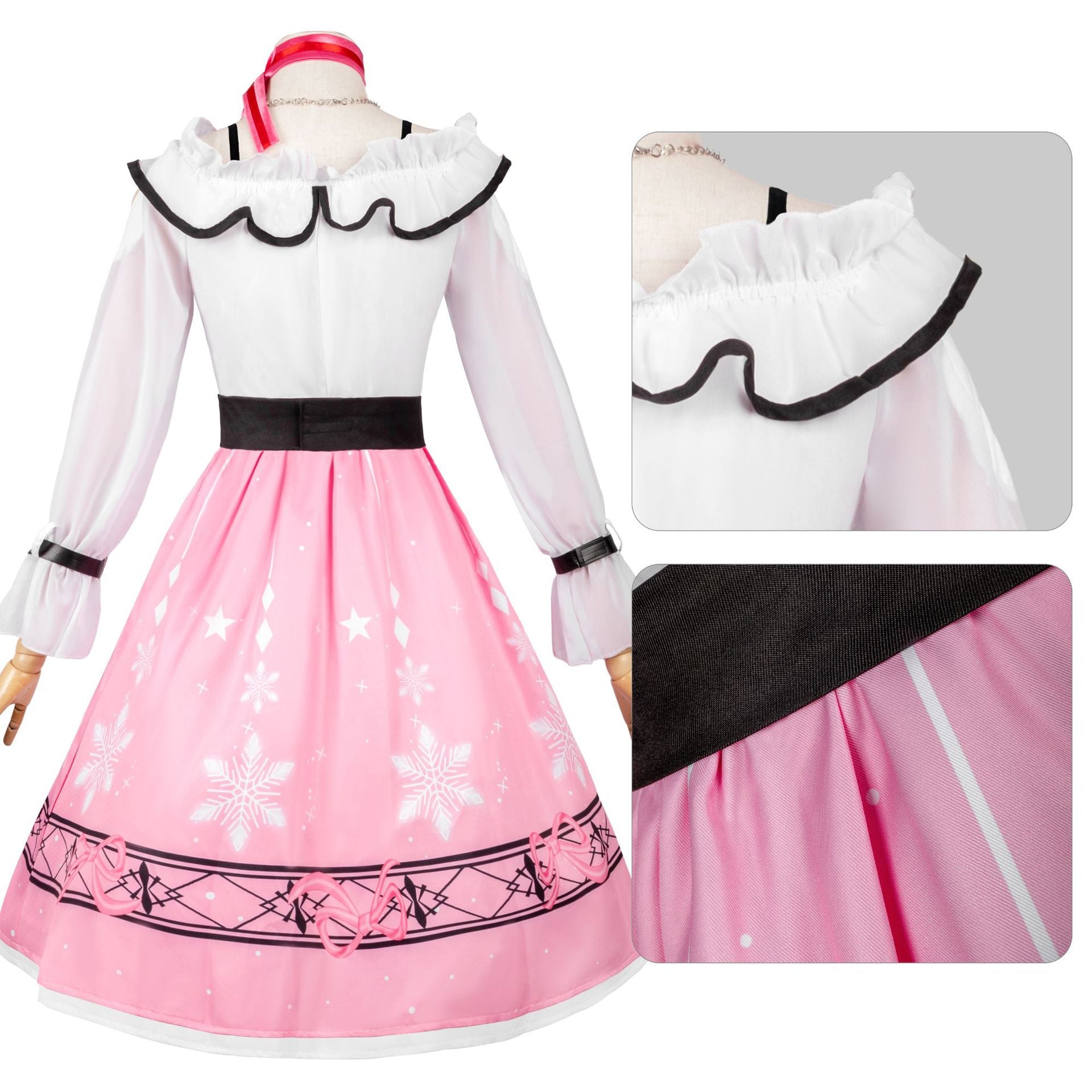 Infinity Nikki Starter Outfit Cosplay Costume for Women - Anime Game Character Role Play Dress - Halloweez