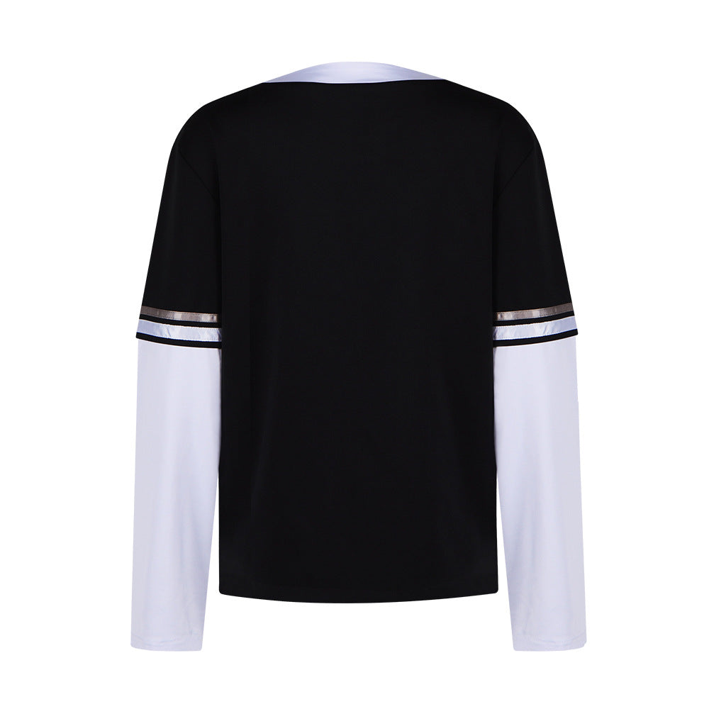 Wednesday Addams Cosplay Costume - Adam's Sweater T-Shirt for Halloween and Cosplay Events