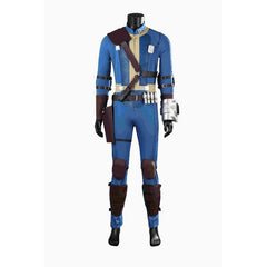 Halloweez Exclusive: Fallout Overseer Hank Cosplay Costume for Men - Perfect for Halloween Carnivals - Halloweez
