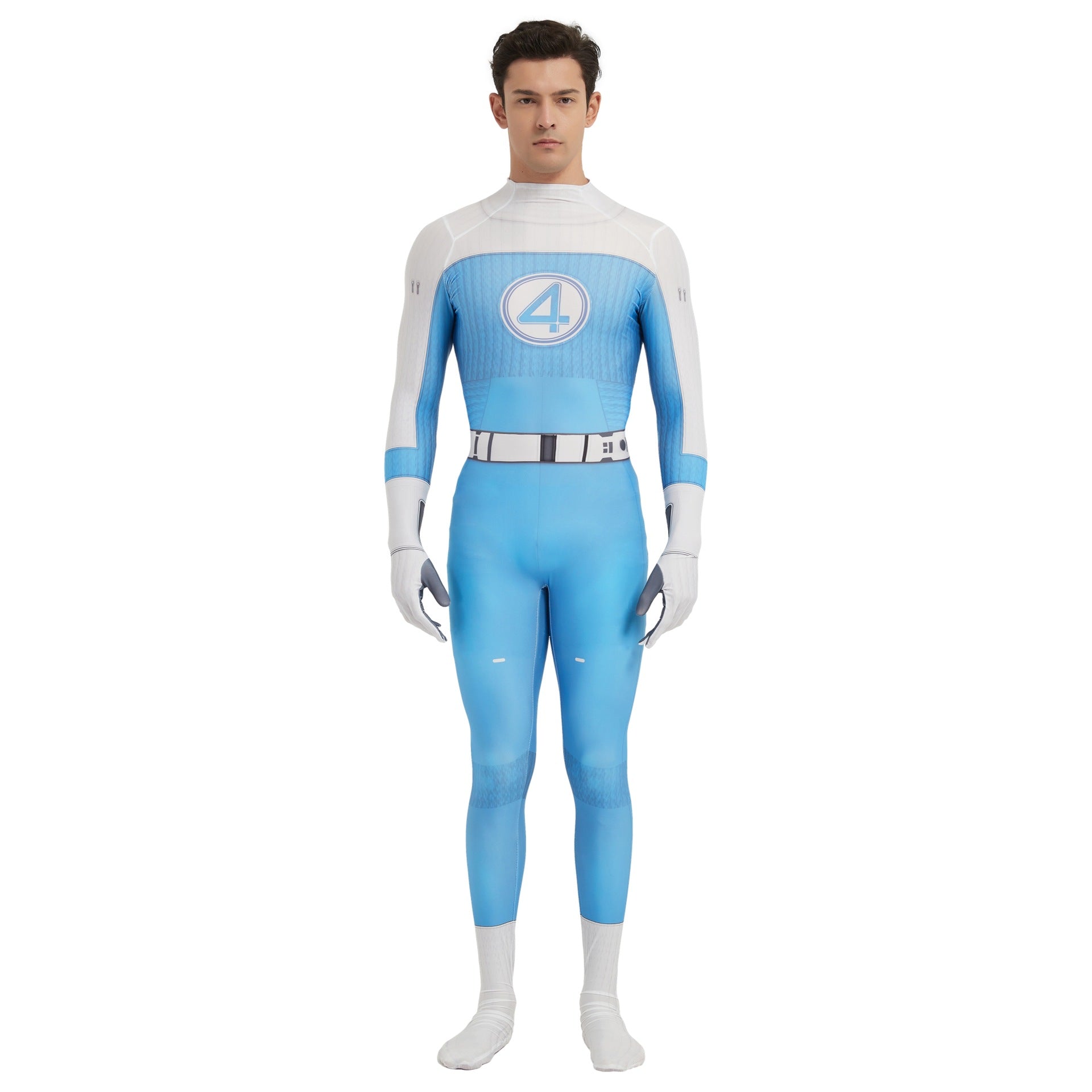 Fantastic Four 4 Rise of the Silver Surfer cosplay bodysuit for Mr. Fantastic, Invisible Woman, Human Torch - Halloweez
