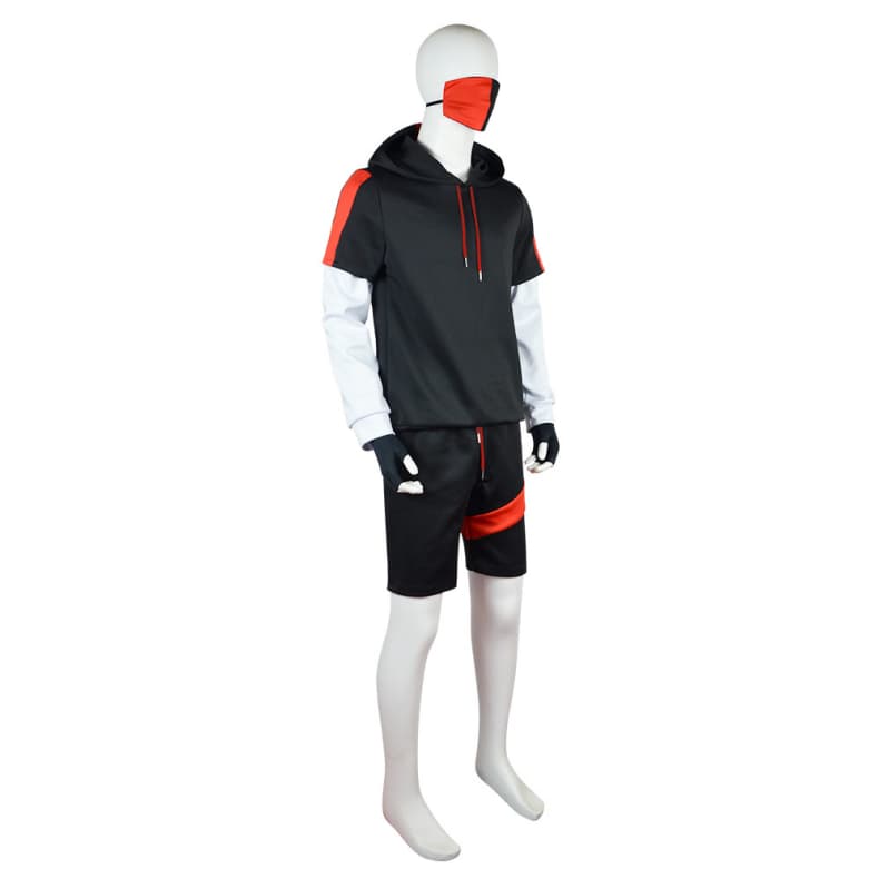 Fortnite Ikonik Skin Cosplay Hoodie - Halloween Gaming Costume for Fortnite Fans - Halloweez