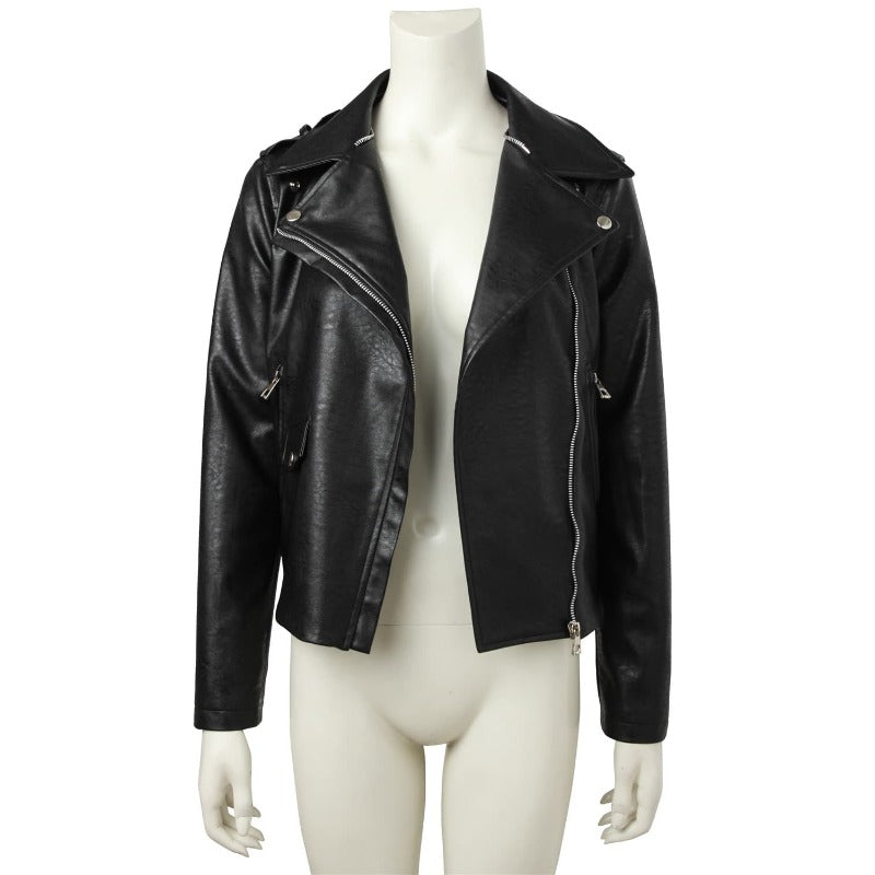 Chaqueta de cuero para cosplay de Jessica Jones de Halloween: disfraz de Halloween personalizado inspirado en la serie de televisión