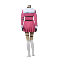 Halloweez Danganronpa Miu Iruma Cosplay Costume Women Pink School Uniform Halloween Set