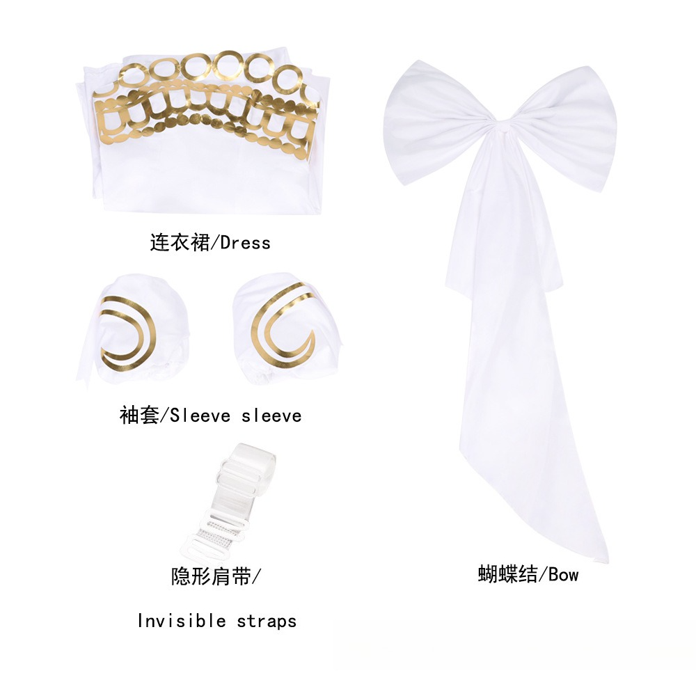 Sailor Moon Quiet Cosplay Dress Halloween Anime Roleplay Costume For Women - Halloweez