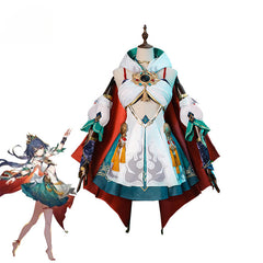 Disfraz de Cosplay de Halloweez Yunli - Traje Yunli de cazador de espadas Xianzhou Zhuming para mujer