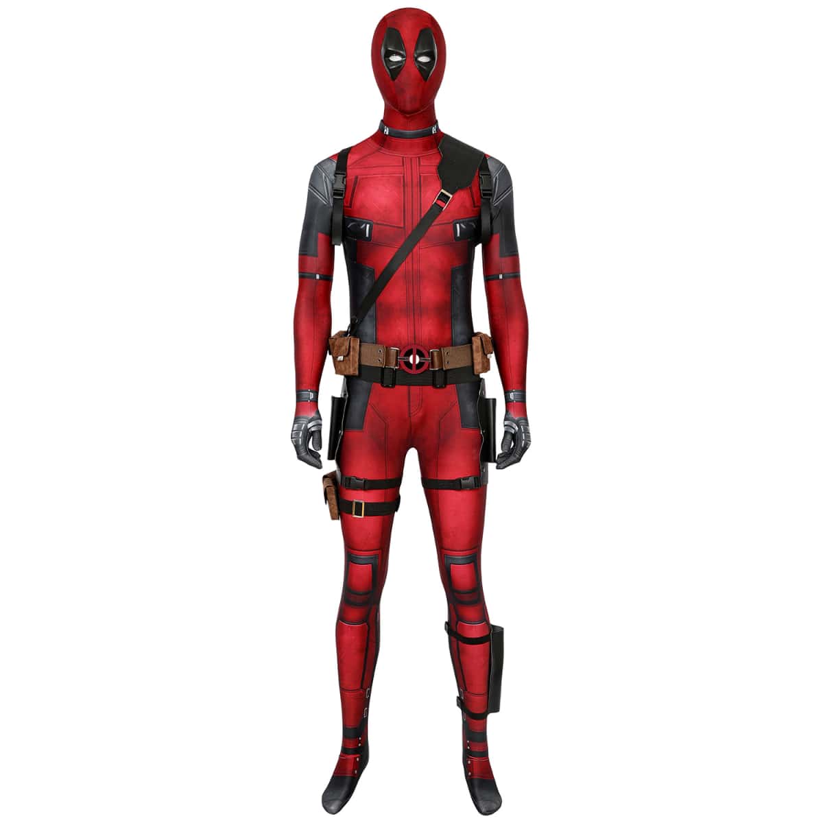 Deadpool Wade Wilson Cosplay Costume, Custom High-end for Halloween & Comic Con - Halloweez