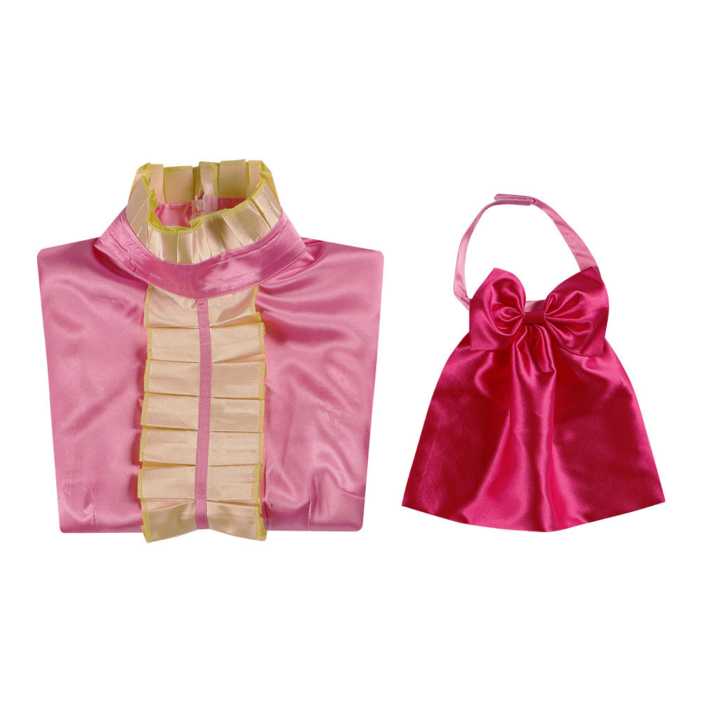 One Piece Venom Pink Vinsmoke Reiju Cosplay Costume Anime Role Play Dress