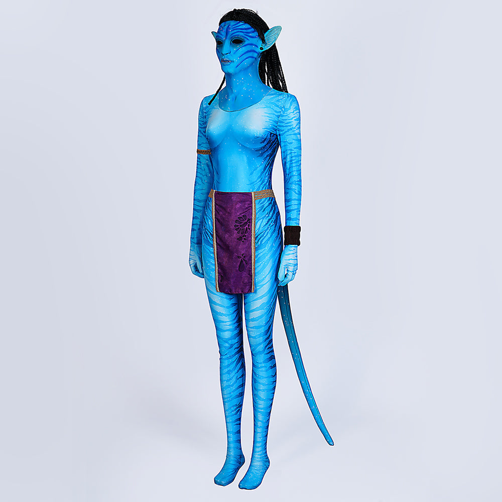 Costume d'Halloween Neytiri, Costume officiel Disney Avatar : La Voie de l'Eau pour adulte