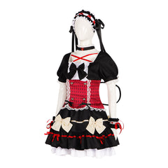 Horror Game Death Mansion Cosplay Costume Lolita Dress Maid Outfit Halloween Party Costume
