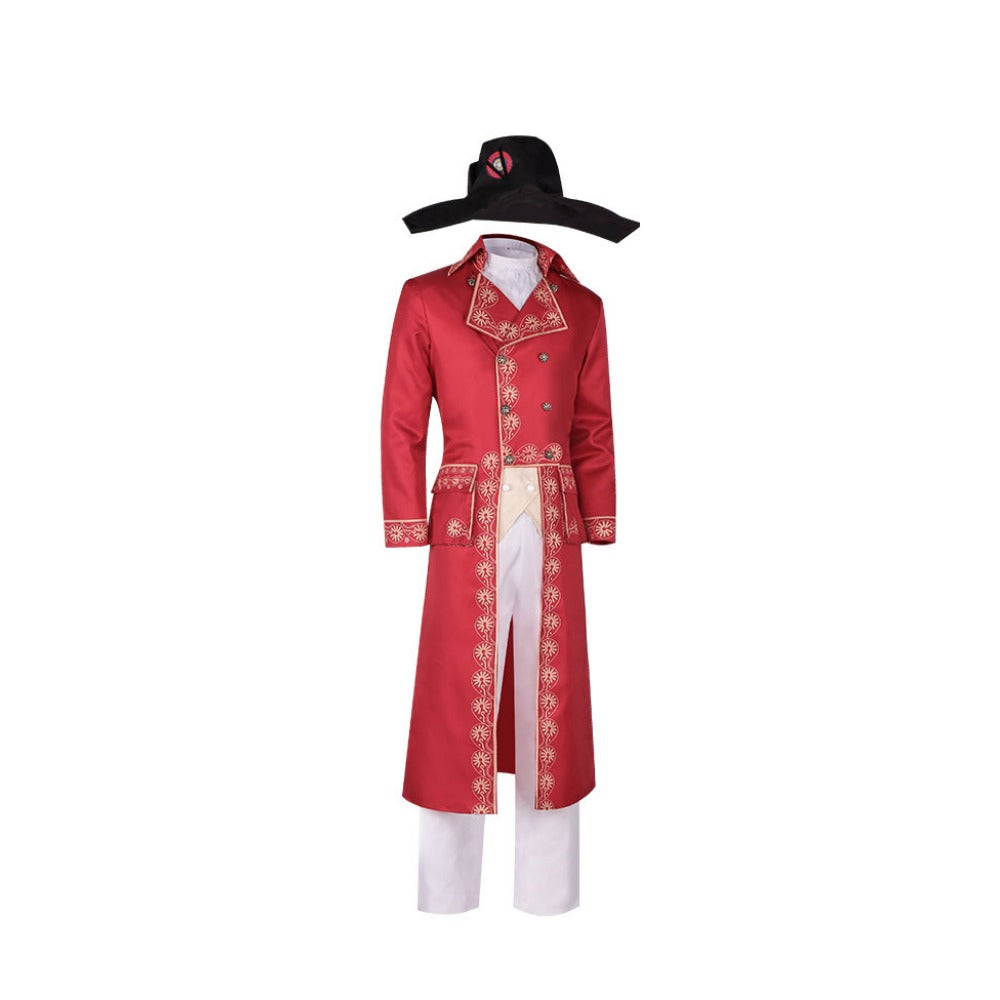 Napoleon Movie Cosplay Costume - Medieval Court Retro Style for Stage Performance