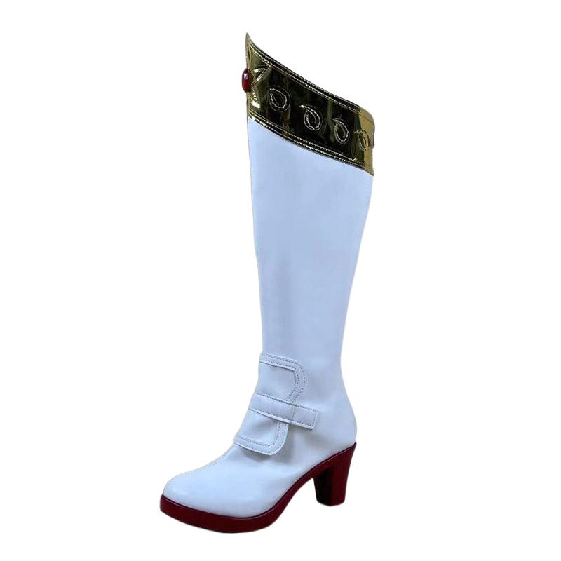 Identity V Cheerleader Cosplay Shoes - Fifth Personality Lala Team Purple Skin Anime Exhibition Performance Shoes - Halloweez