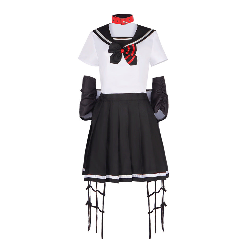 Dead Body Game Cosplay Costume Killer Hunter Sakimiyu Misaki Halloween Sailor Suit - Halloweez