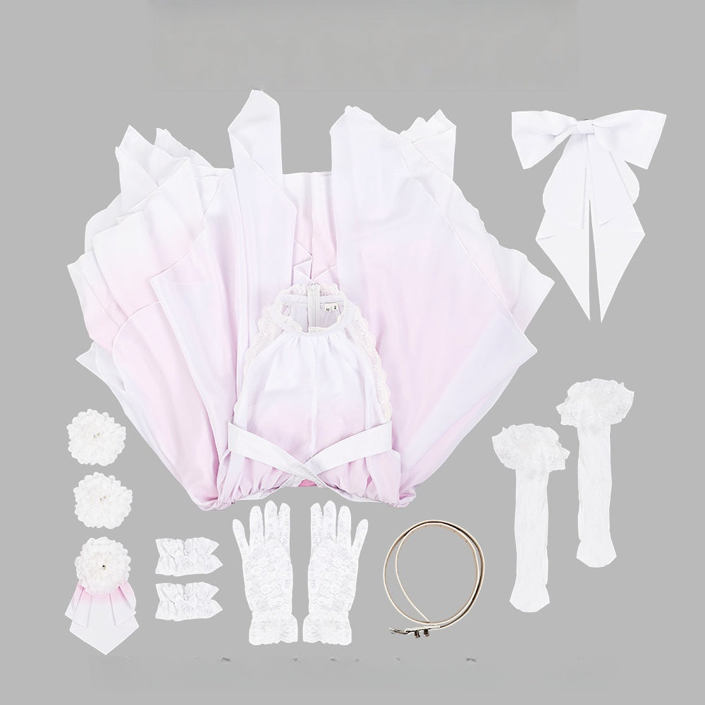 Hasunosora Otomune Shou Hinoshita Kahaco Anime Cosplay Gradient Irregular Dress - Love Live! Nijigasaki High School Idol Club - Halloweez