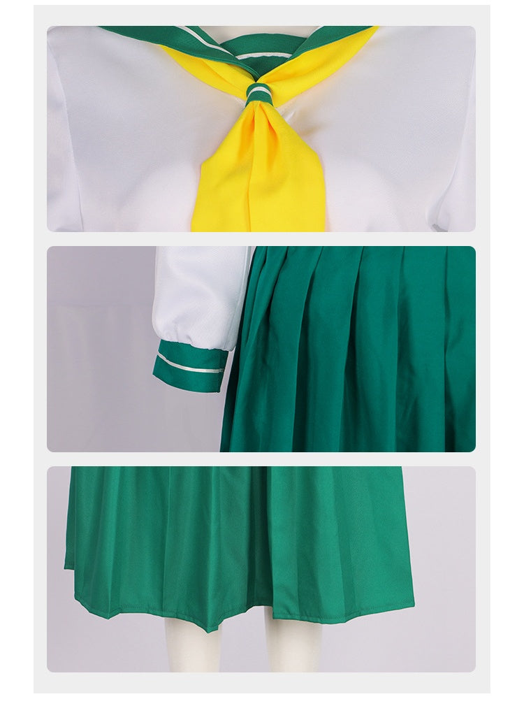 Dreaming of Becoming a Magical Girl Cosplay Costume Anime School Uniform JK Skirt Cosplay Sailor Suit