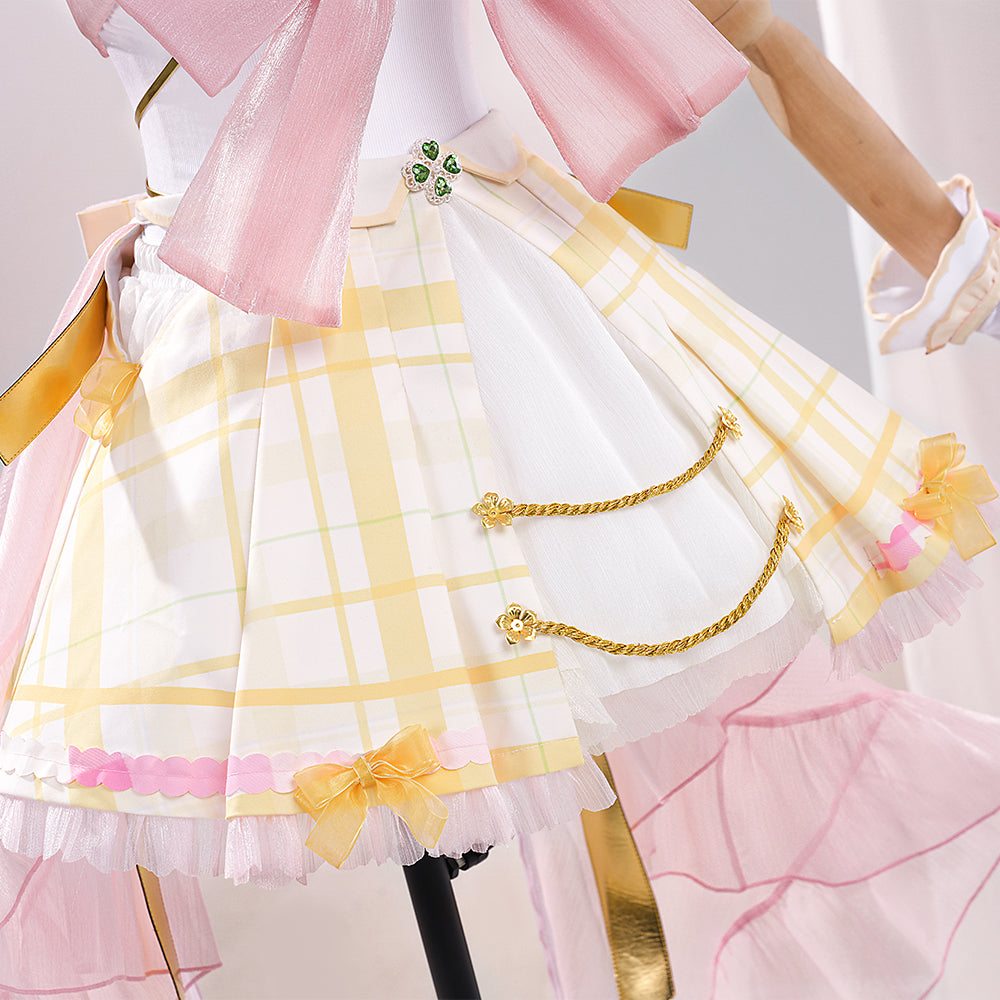 Virtual Idol Ace Taffy Semi-Upgraded Idol Outfit, Classic VTuber Character Performance Costume for Cosplay Party - Halloweez