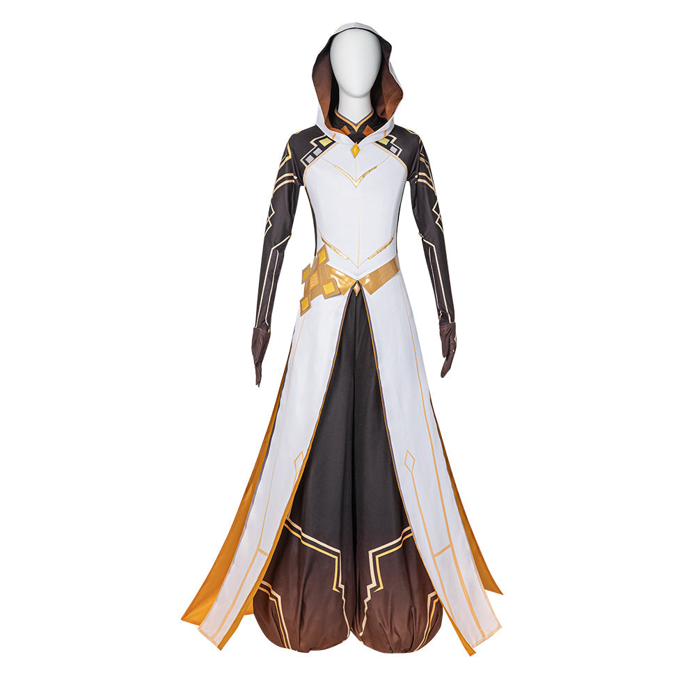 Halloweez Zhongli Cosplay Costume - Elite Zhongli Outfit for Passionate Fans