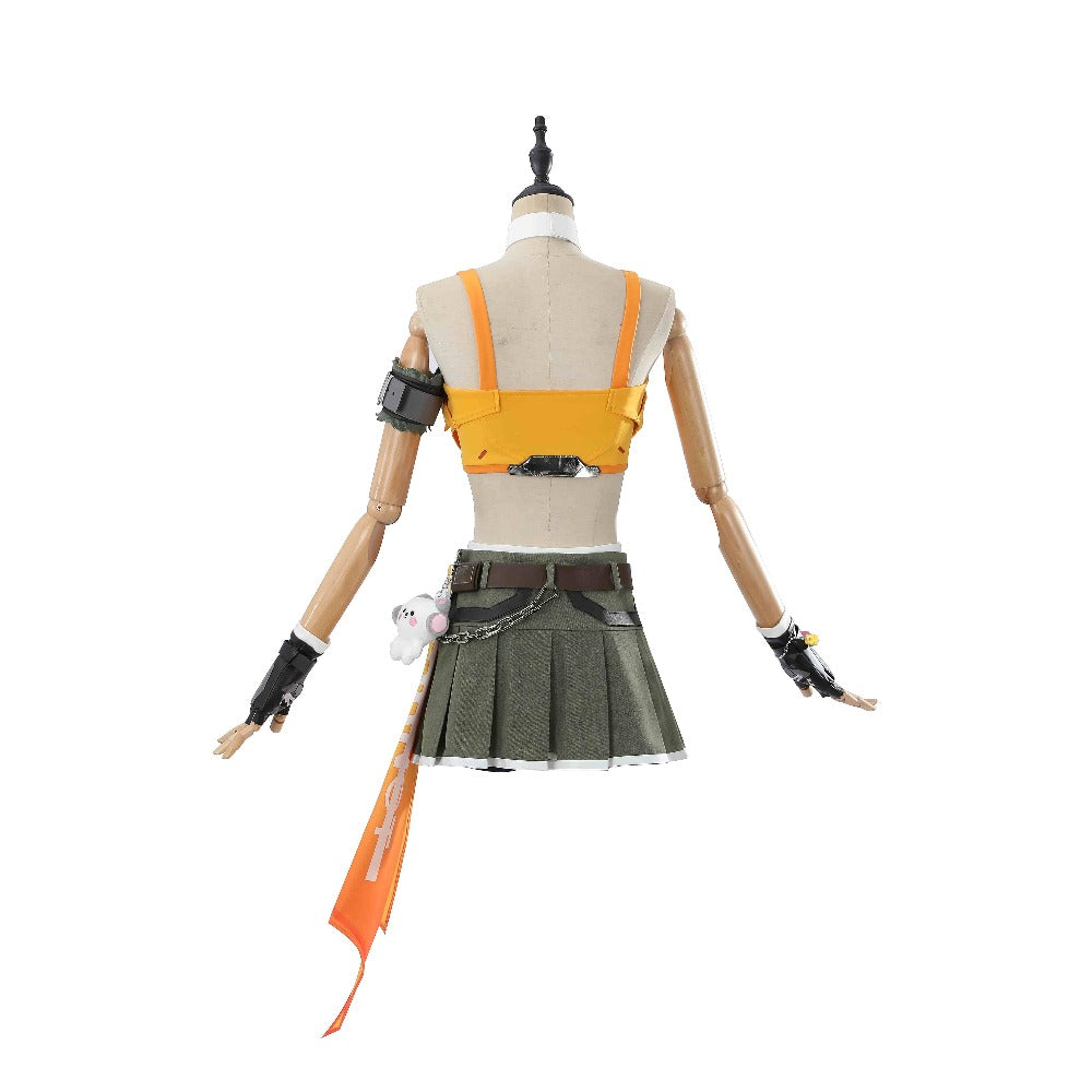 Overwatch Mercy Cosplay Costume - Lesserafim Collaboration Angel Set for Girl Group Fans - Halloweez