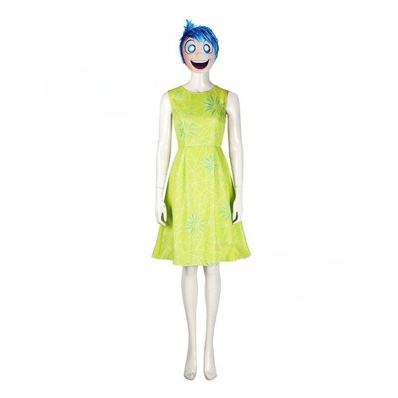 Inside Out 2 Joy Cosplay Costume, Custom for Halloween & Cos‑Con