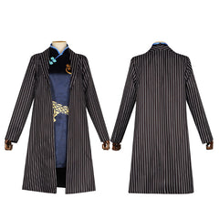 Blue Archive Hifumi Cosplay Costume - Blue Archive碧蓝档案蔚蓝cos服妃咲COSPLAY旗袍西裝外風衣服套裝 - Halloweez