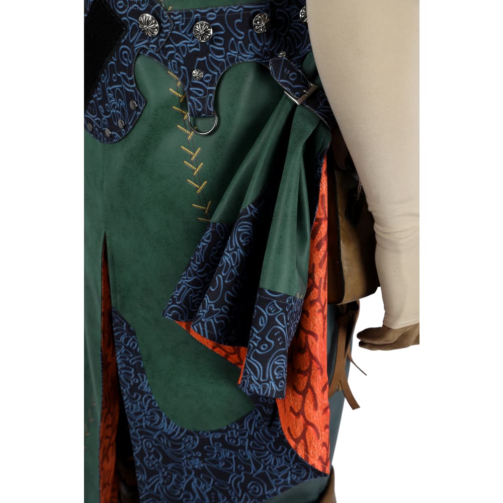 Monster Hunter Wilds Official Hope Set Male Cosplay Costume, High Quality Video Game Outfit - Halloweez