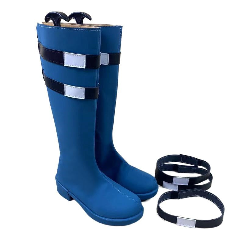 1876 Alien Stage Ivan Black Sorrow Cosplay Shoes for Anime Fans - Halloweez