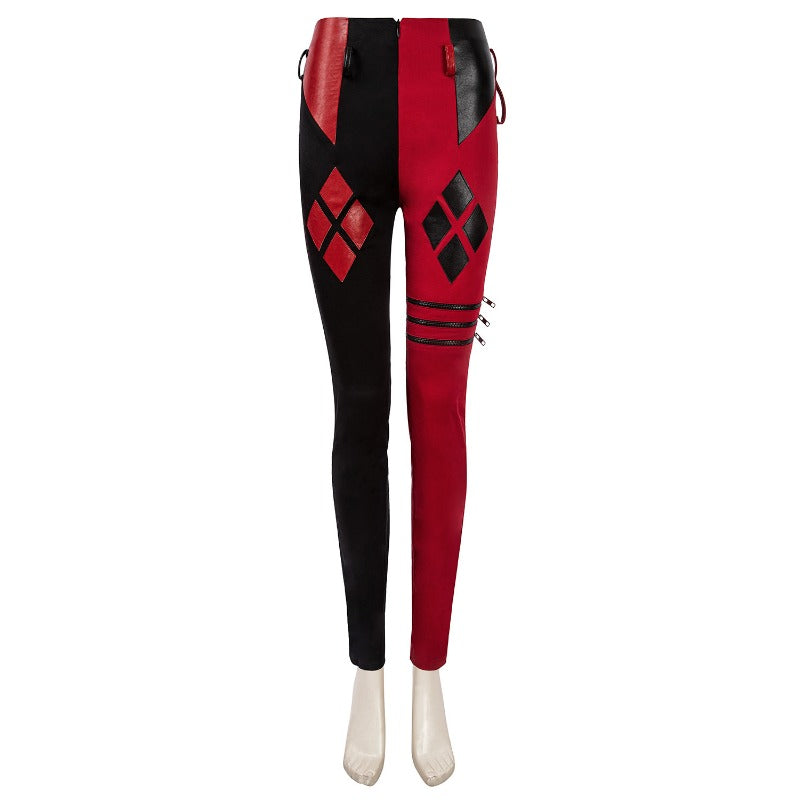 Halloweez Harley Quinn Costume - The Suicide Squad 2 Halloween Outfit with Shoes