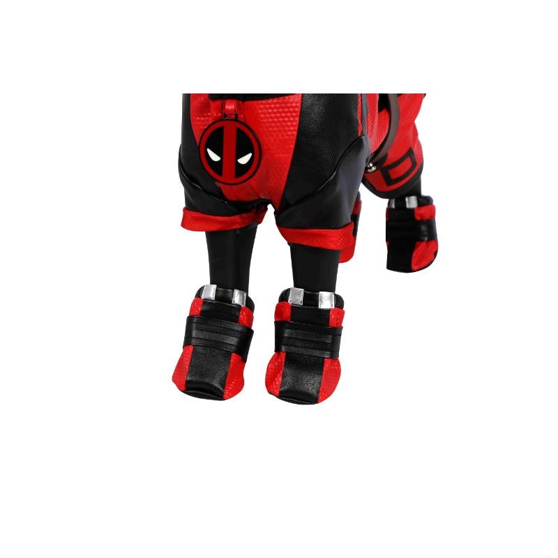 Deadpool Dog Cosplay Costume - Superhero Pet Outfit for Halloween & Parties - Coscosmos