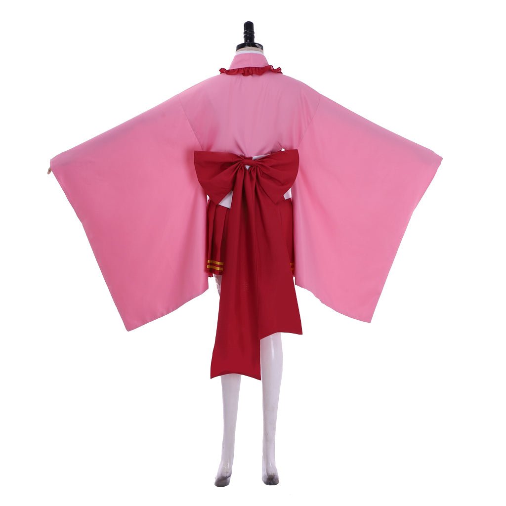 Demon Slayer Kanroji Mitsuri Cosplay Costume - Japanese Kimono Lolita Dress - Coscosmos