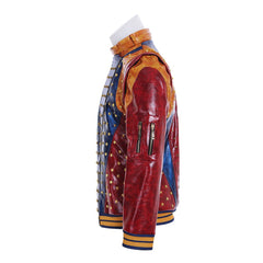 Halloweez Descendants 2 Cosplay Costume - Men and Kids Punk Leather Jacket with Studded Coat - Halloweez