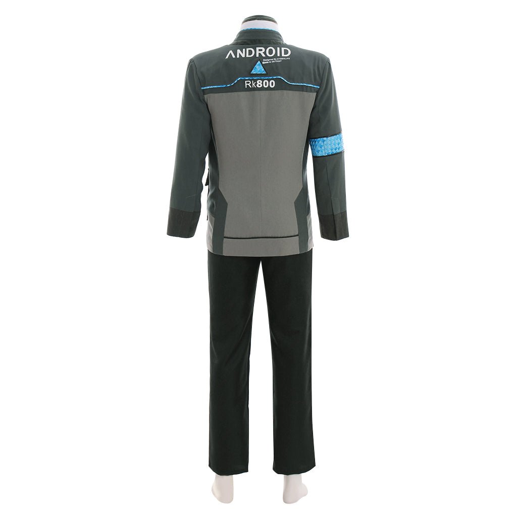 Detroit: Become Human Connor RK800 Cosplay Costume | Full Set Jacket, Shirt, Tie - Coscosmos