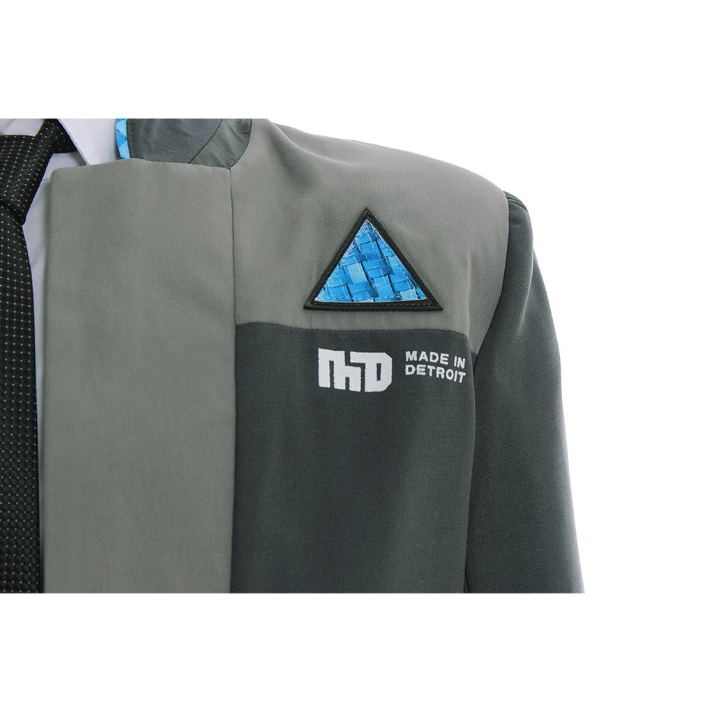 Detroit: Become Human Connor RK800 Cosplay Costume | Full Set Jacket, Shirt, Tie - Coscosmos