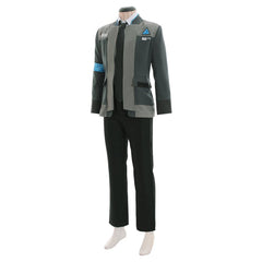 Detroit: Become Human Connor RK800 Cosplay Costume | Full Set Jacket, Shirt, Tie - Coscosmos