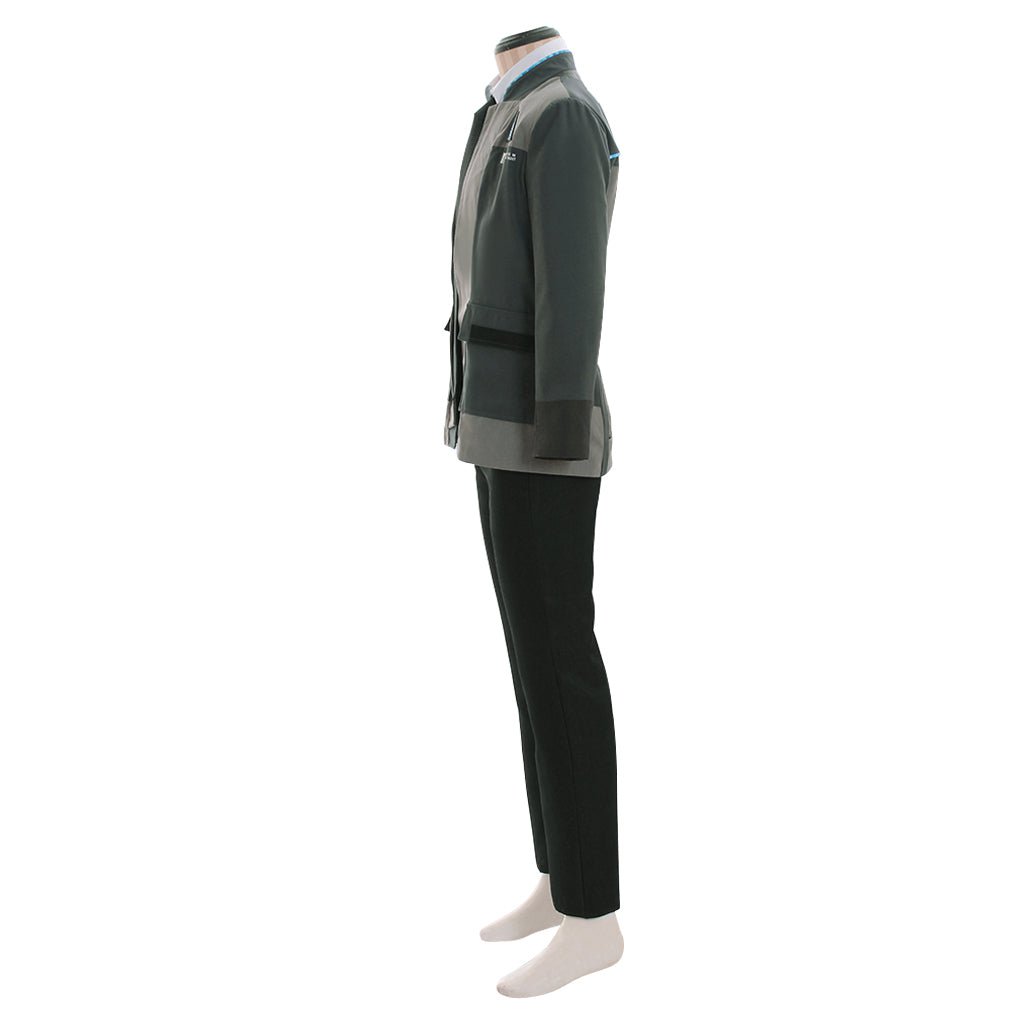 Detroit: Become Human Connor RK800 Cosplay Costume | Full Set Jacket, Shirt, Tie - Coscosmos