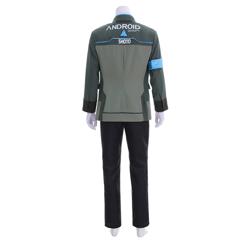 Detroit: Become Human Connor RK800 Cosplay Costume | Full Set Uniform for Adult Men - Coscosmos