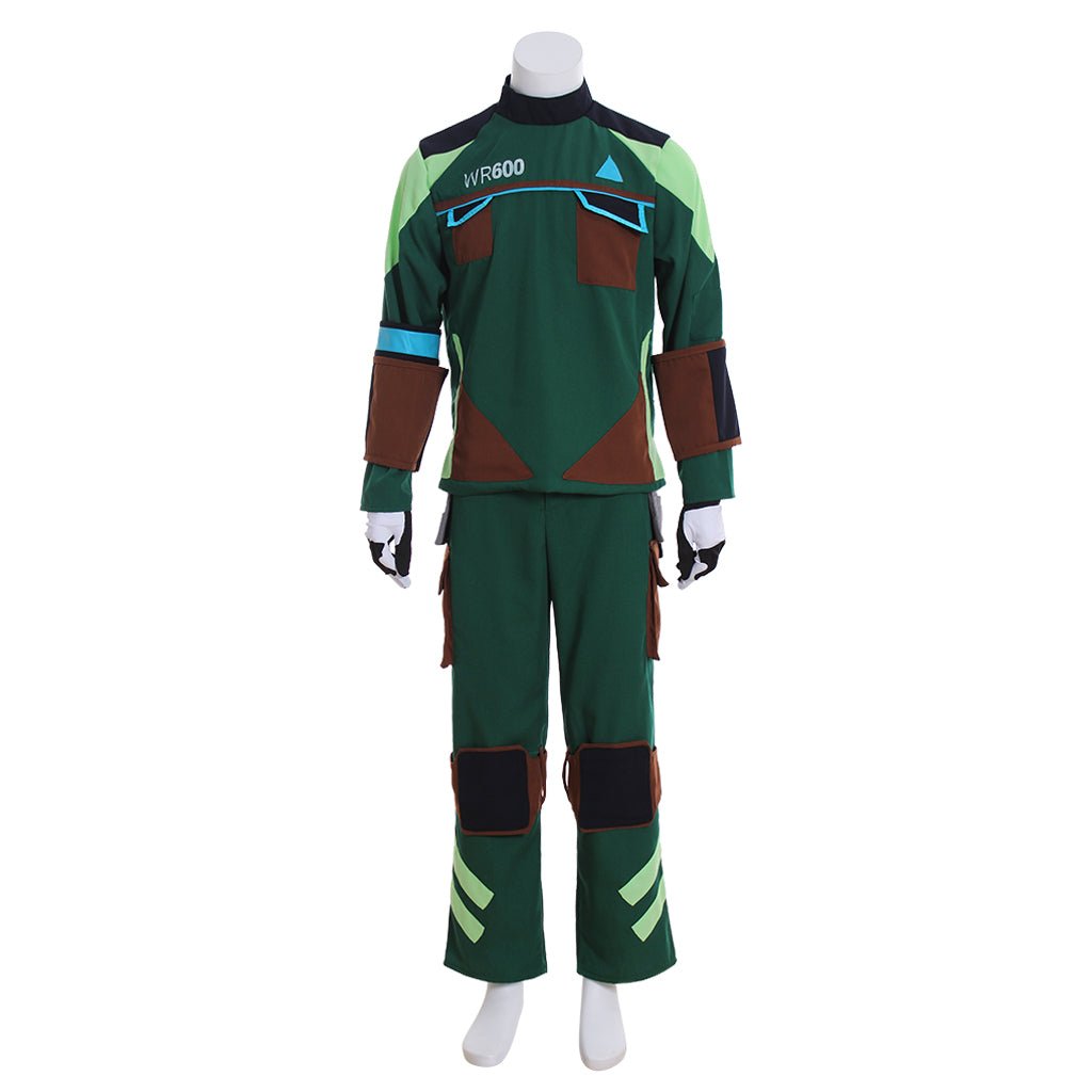 Detroit: Become Human Ralph Cosplay Costume Green Uniform for Adult Men | Full Set - Coscosmos