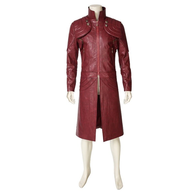 Devil May Cry 5 Dante Cosplay Costume Halloween Outfit with Shoes - Coscomos - Coscosmos