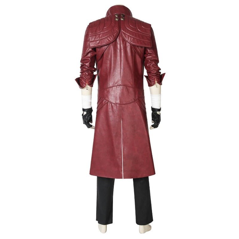 Devil May Cry 5 Dante Cosplay Costume Halloween Outfit with Shoes - Coscomos - Coscosmos